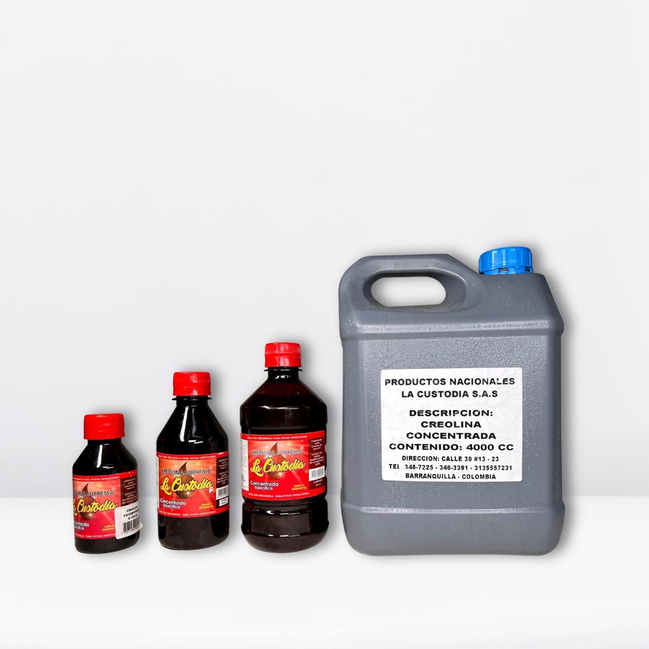 CREOLINA EXTRA CONCENTRADA X 1 GALON X 4 UNDS SUPREMA