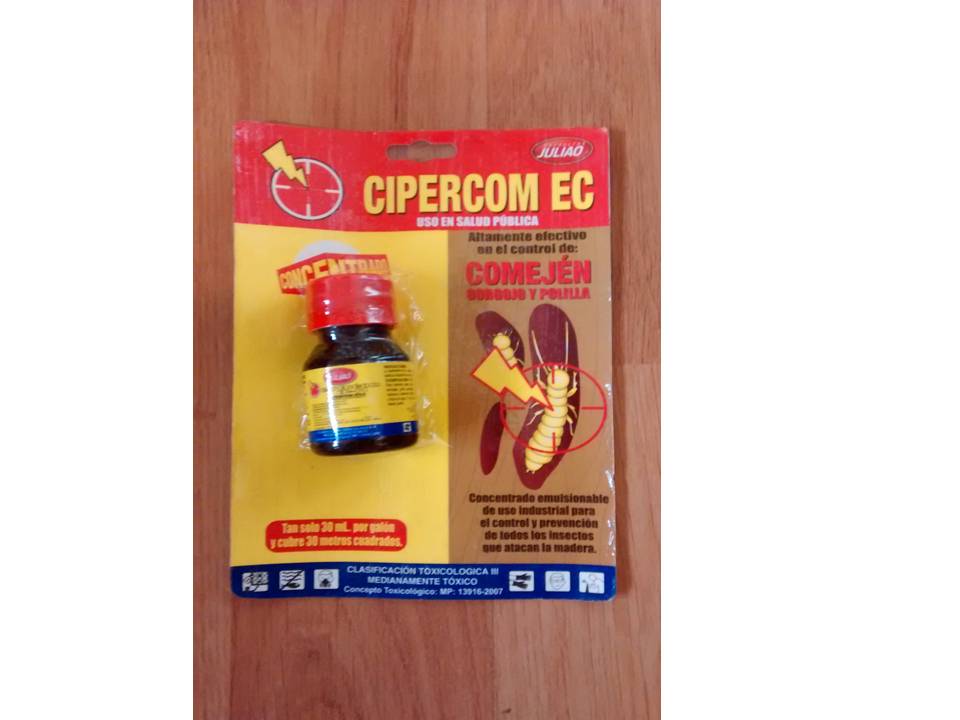 INSECTICIDA (CIPERCOM) BLISTER X 30 ML (MATACOMEJEN) DE JULIAO