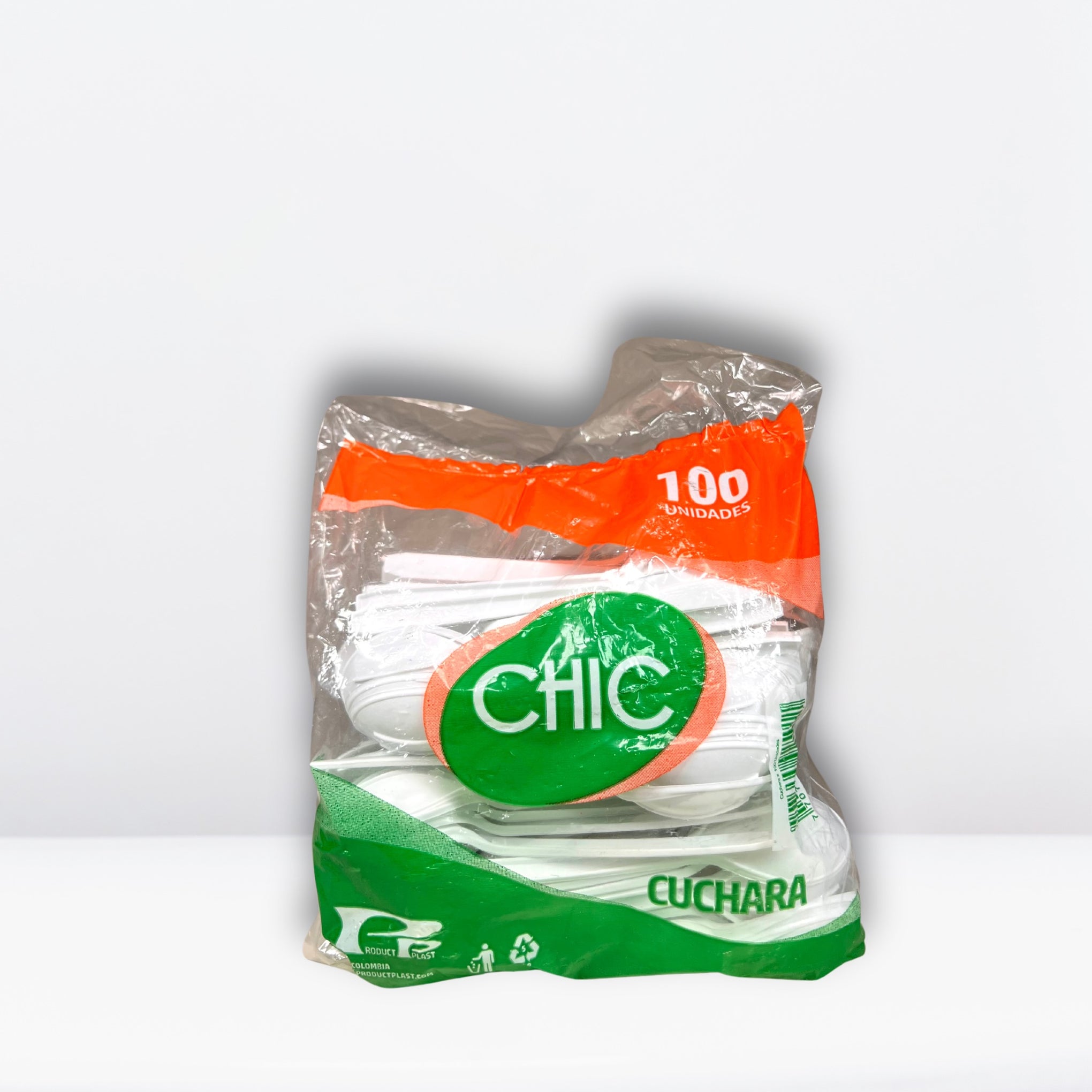 CUCHARA GRANDE SOPERA PAQUETE X 100 UNDS