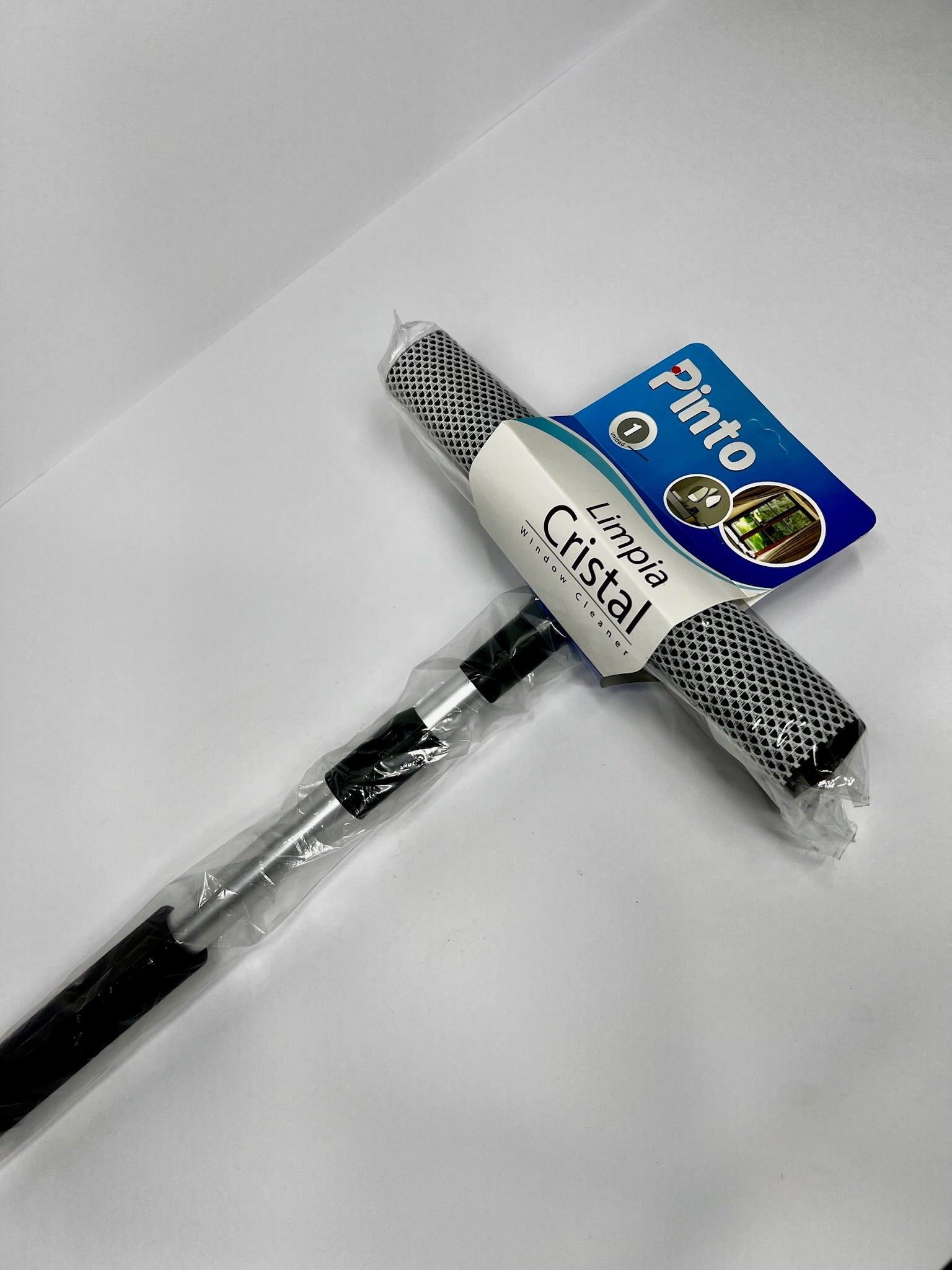 LIMPIACRISTAL DOBLE USO EXTENSIBLE METALICO (1.20 Cm)