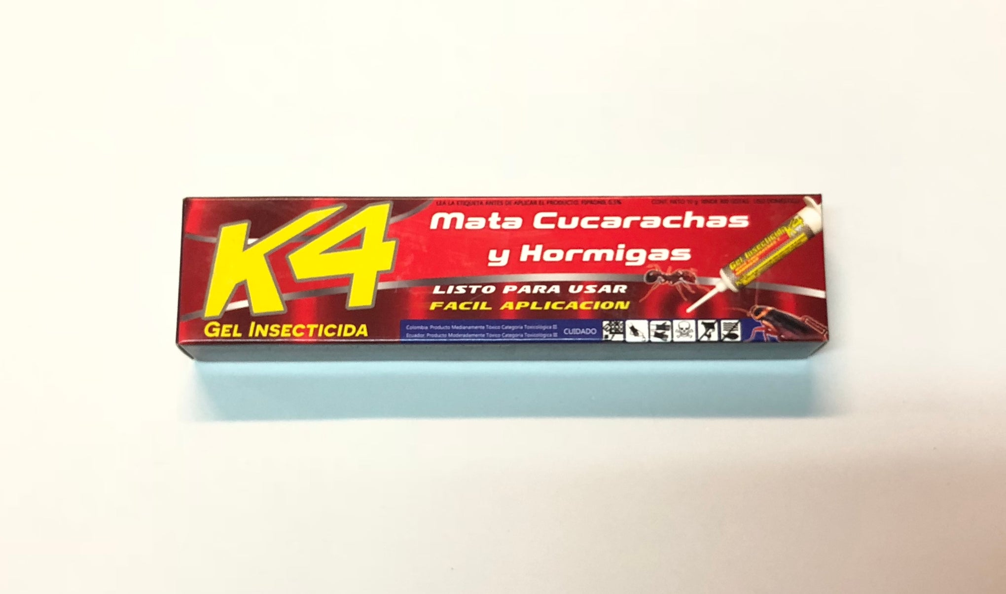 GEL INSECTICIDA  (MATA CUCARACHAS) X 10 GRAMOS (CAJA X 12 UNDS)