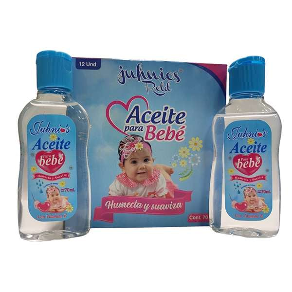 ACEITE PARA BEBE (BABY) X 50 ML (DELICADA PROTECCION)  (CAJA X 12 UNDS)