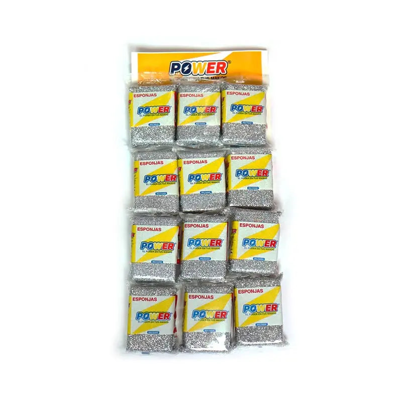 ESPONJA ORO Y PLATA PAQ INDIVIDUAL (CARTON X 12 UND) (ECONOMICA)