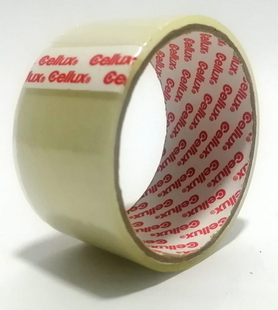 ROLLO DE CINTA ANCHA TRANSPARENTE X 20 METROS (DISPLAY X 6 UNDS)