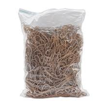 BANDA ELASTICA CAUCHO PAQUETE X 375 GRAMOS