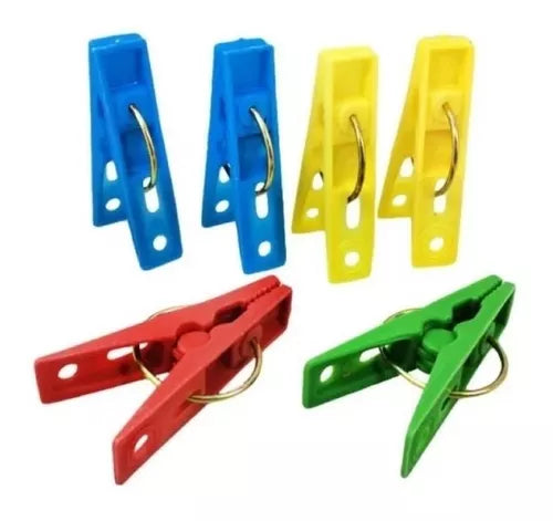 PINZA PARA ROPA (PLASTICA) DISPLAY X 20 UNDS