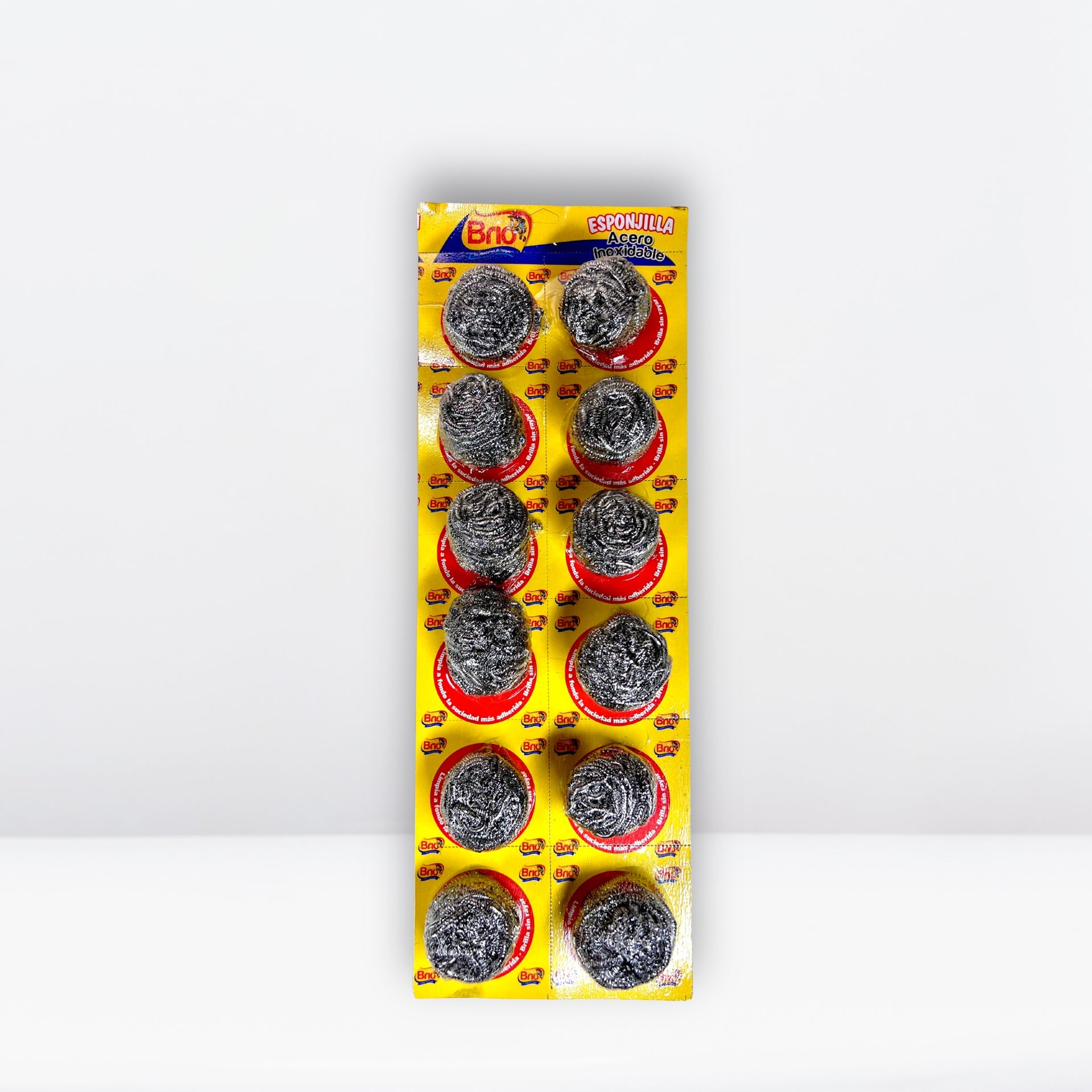 BRILLO BRIO INOXIDABLE DISPLAY X 12 UND