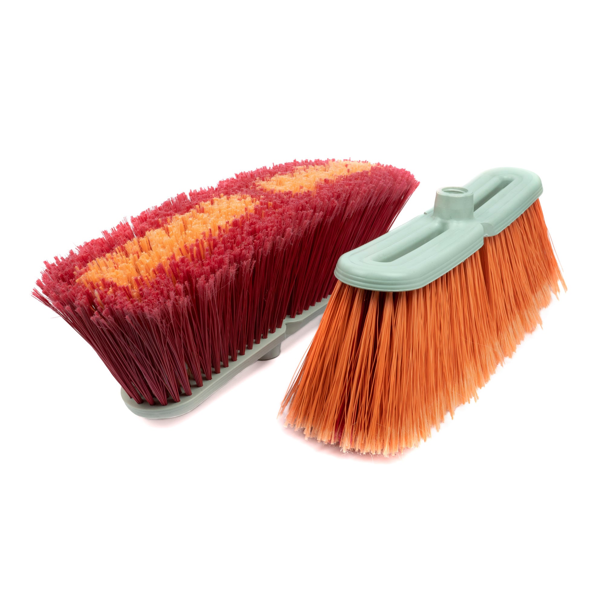 ESCOBA SUPER (INDUSTRIAL) (PREMIUM FLUORESCENTE) (MANGO METALICO DE 1.20 CM)