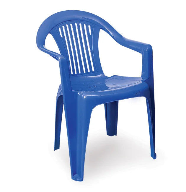 SILLA PLASTICA SOFIA CON BRAZOS (ECOLOGICA)