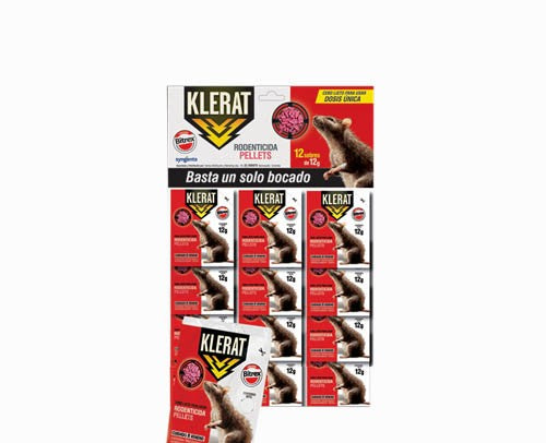 VENENO KLERAT X (12 GRAMOS) (DISPLAY X 24 UNDS)