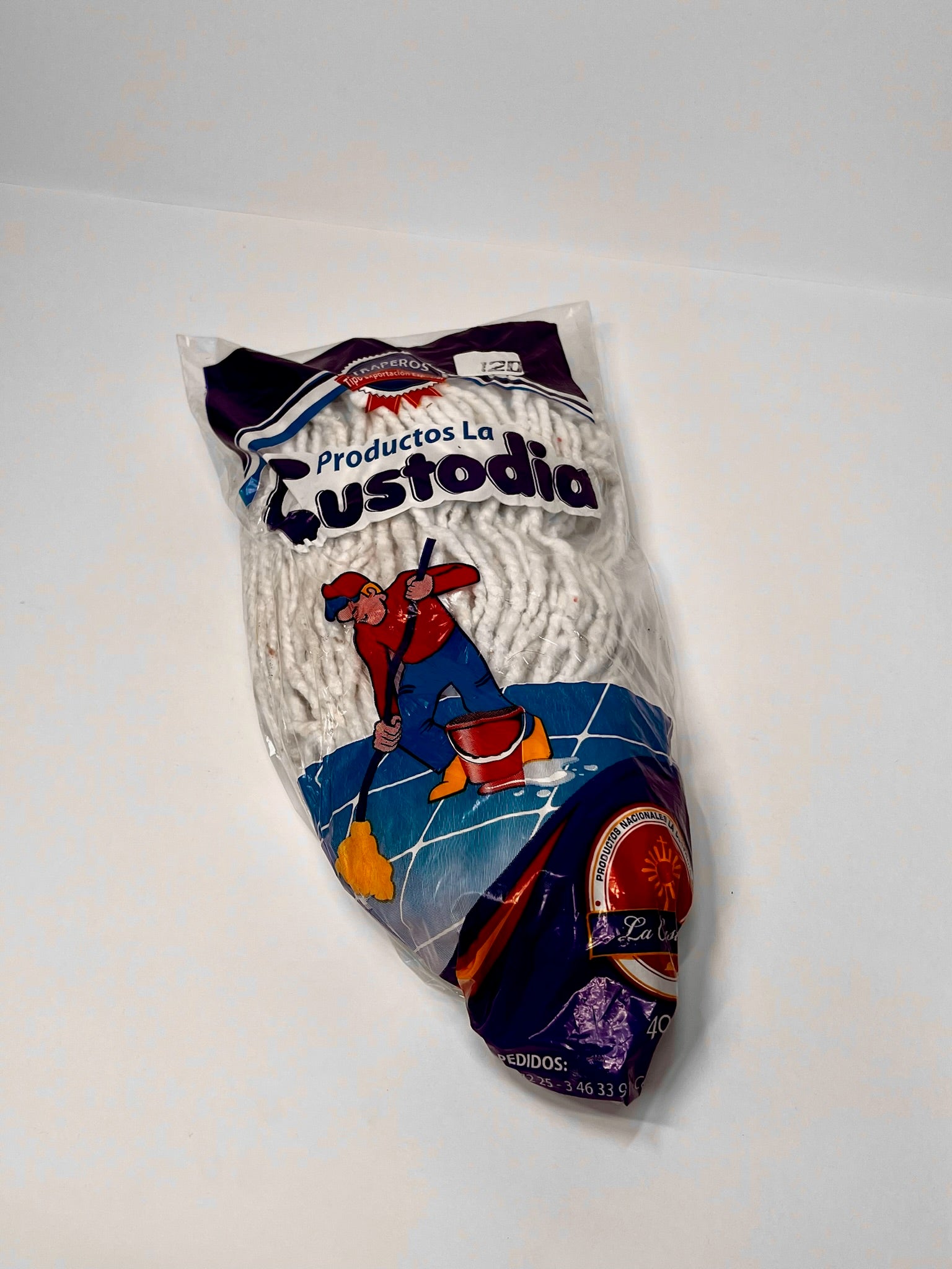 TRAPEADOR ALGODON # 80 ADAPTADOR (COPA - ROSCA) (X UNIDAD)