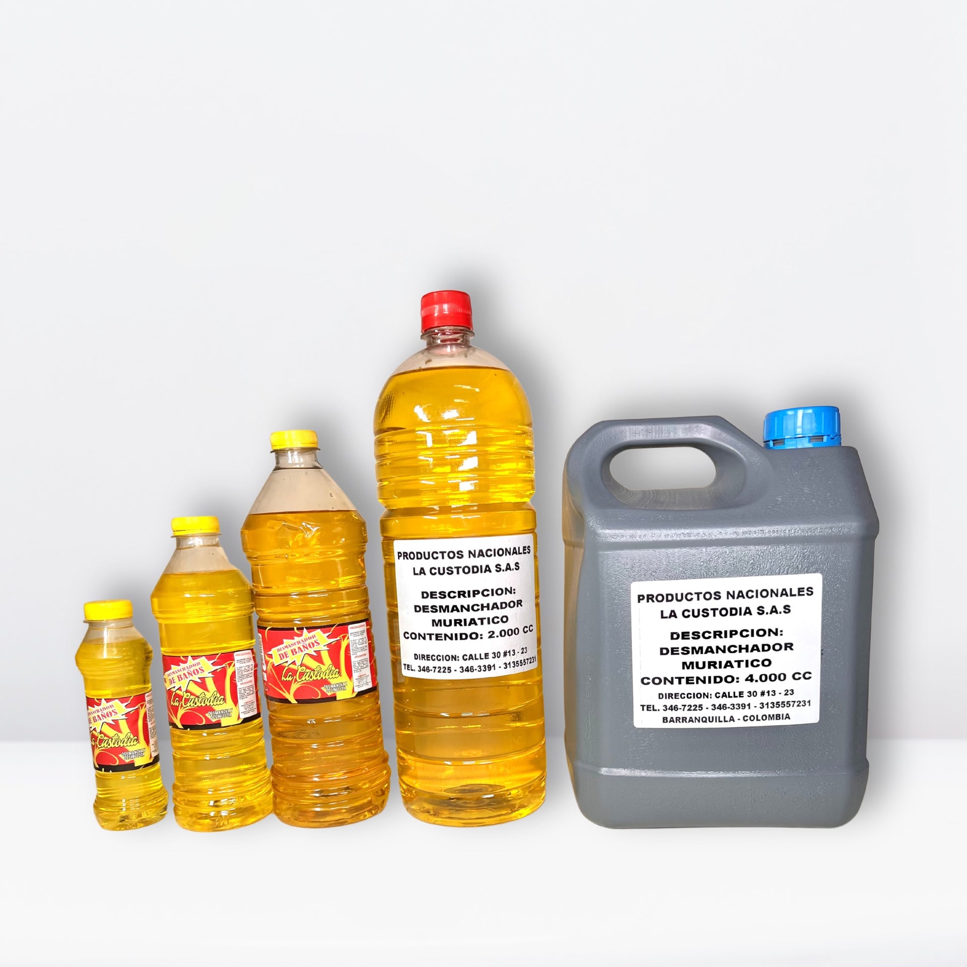 ACIDO MURIATICO POWER X 2.000 CC (CAJA X 6 UNDS)